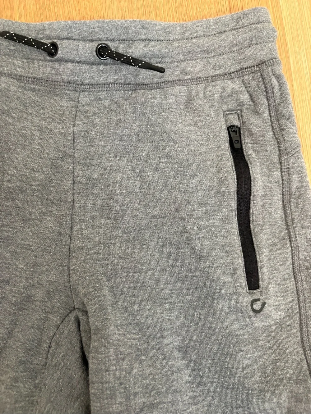 GAP Kids Gap Fit Heather Gray Zip Hoodie & Jogger Set